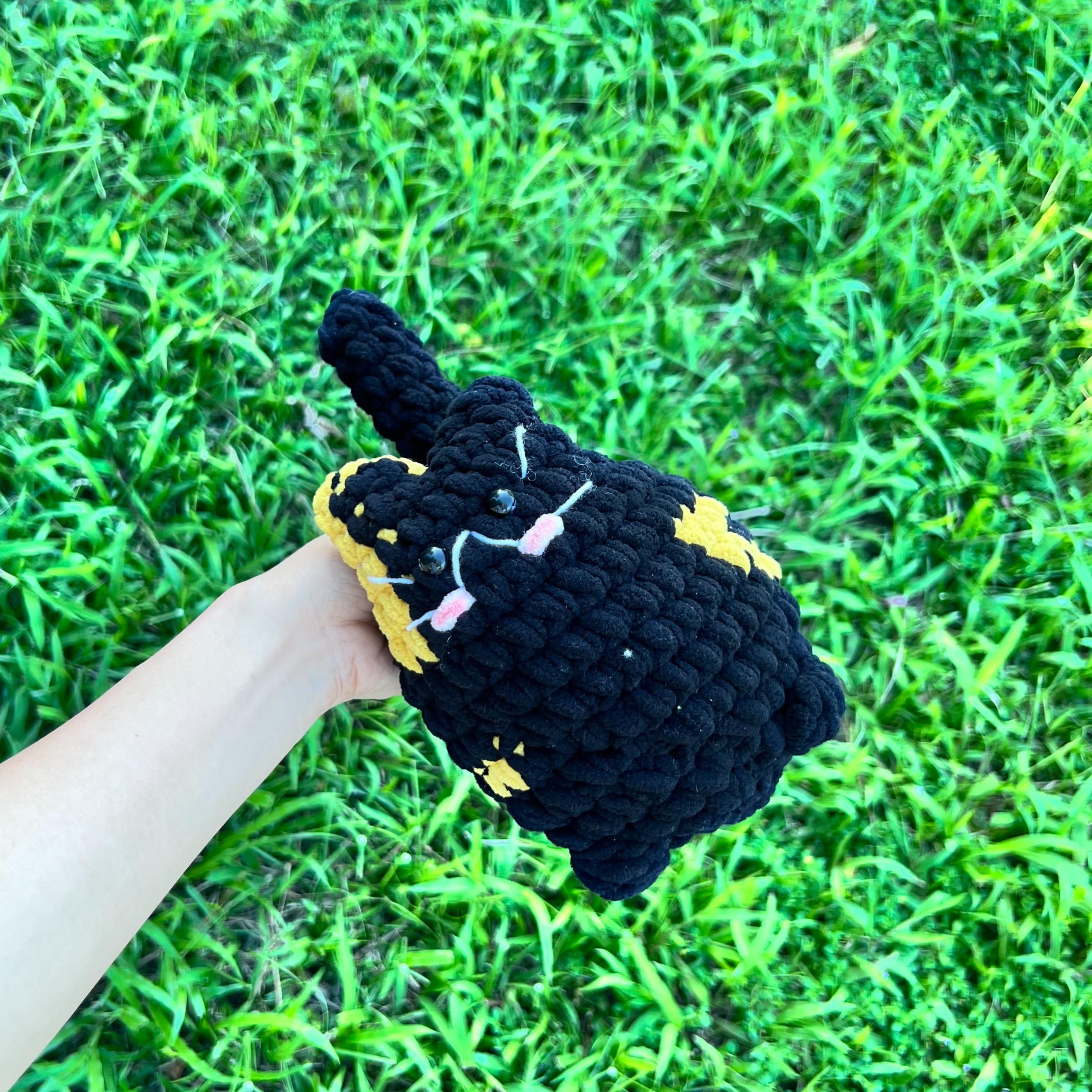 Crochet Cat Plush Toy