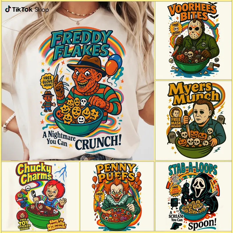 Horror Character Retro Shirt