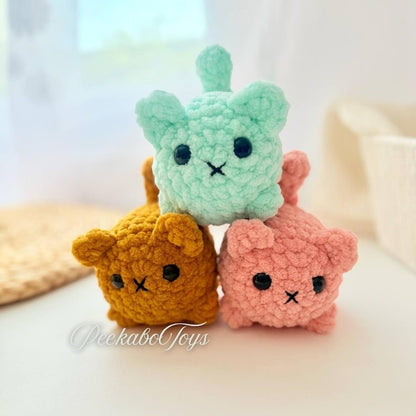 Crochet No Sew Cat Digital Pattern